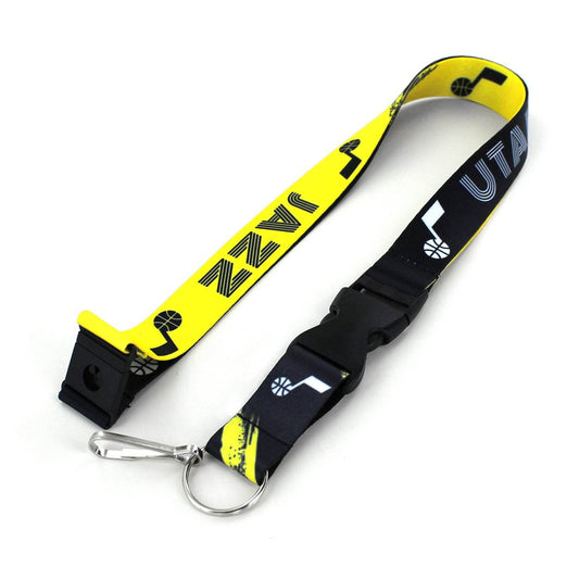 Utah Jazz Crossfade Lanyard With Breakaway Clip Key Ring - ToylandEU