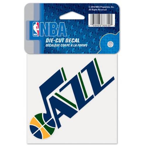 Utah Jazz Decal 4x4 Perfect Cut Color Special Order - ToylandEU