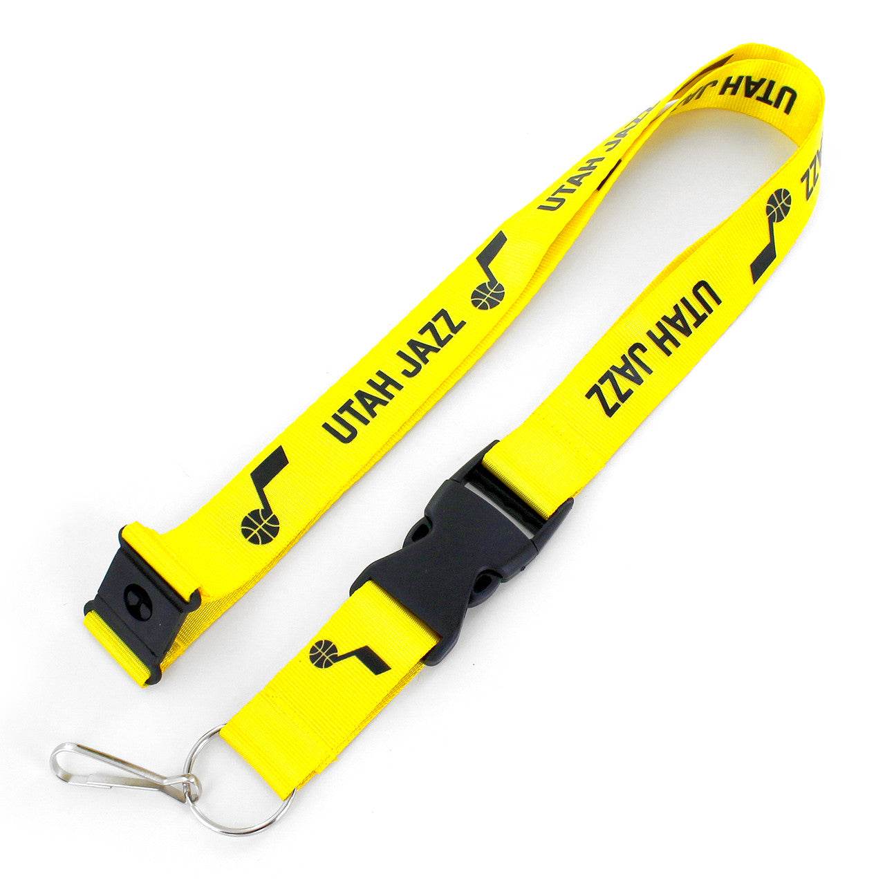 Utah Jazz Yellow Lanyard Breakaway Tab Quick Release - ToylandEU