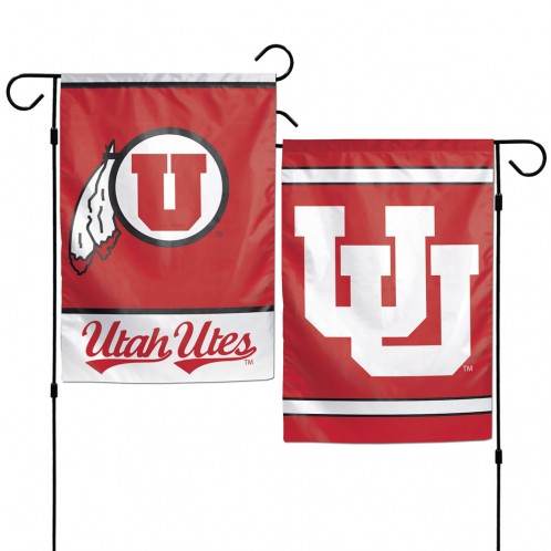Utah Utes Flag Garden Style 12x18 Two Sided Special Order - ToylandEU
