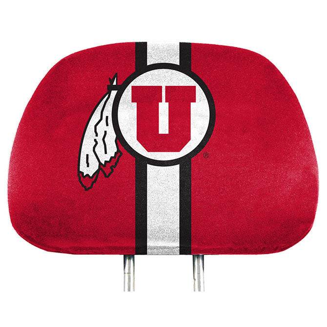 Utah Utes Full Printed Headrest Covers Set Team Promark - ToylandEU