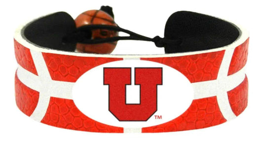  Utah Utes Leather Bracelet Team Color Basketball Fan -  ToylandEU™