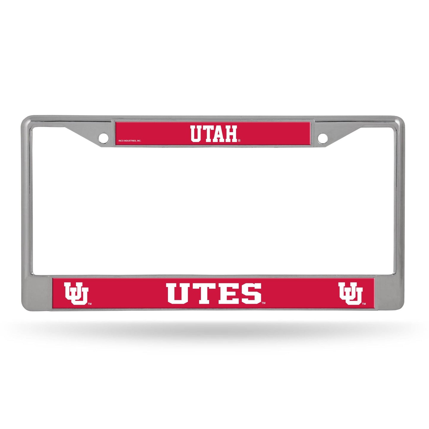 Utah Utes License Plate Frame Chrome Printed Insert - ToylandEU