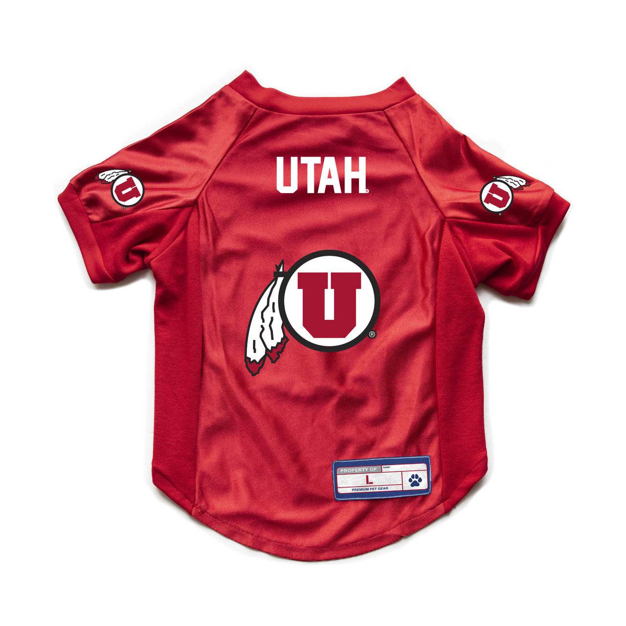 Utah Utes Pet Jersey Dazzle Fabric Stretch Size Small - ToylandEU