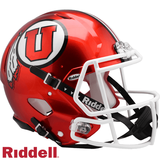 Utah Utes Riddell Authentic Full Size Speed Helmet Red - ToylandEU