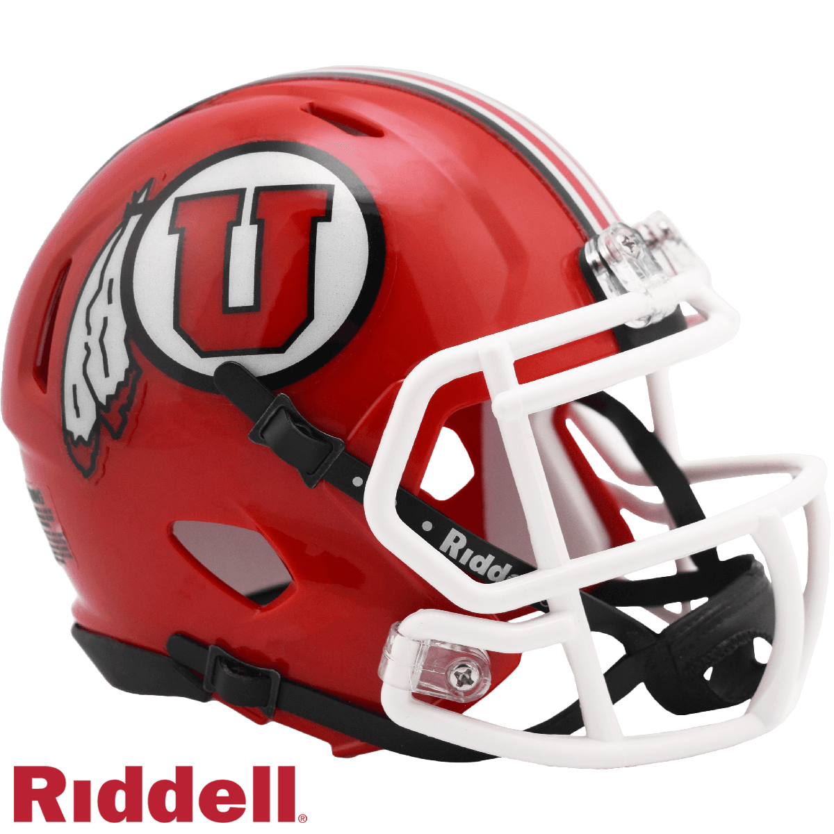 Utah Utes Riddell Replica Mini Speed Style Helmet Red - ToylandEU