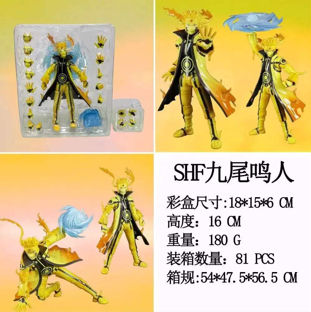 Uzumaki Naruto Articulated Action Figure – 16 cm Model Toy - ToylandEU