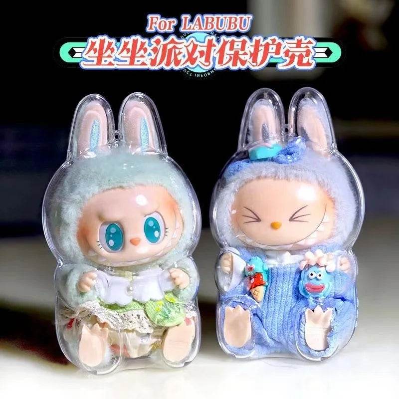 V1 V2 Labubu Protective Cover Transparent Dust Shell Case - ToylandEU