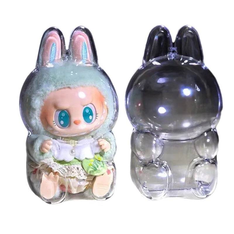 V1 V2 Labubu Protective Cover Transparent Dust Shell Case - ToylandEU