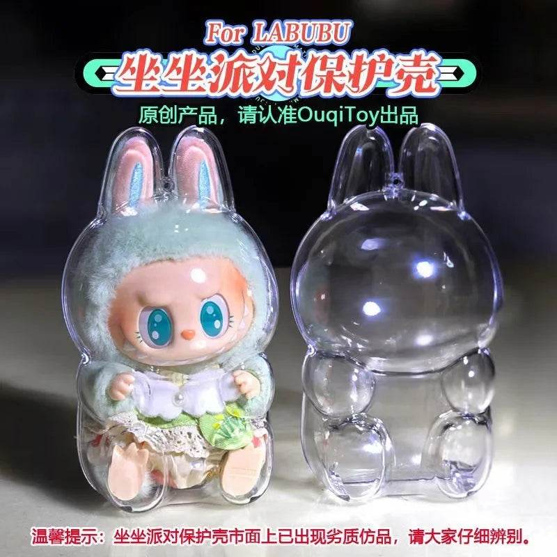 V1 V2 Labubu Protective Cover Transparent Dust Shell Case - ToylandEU