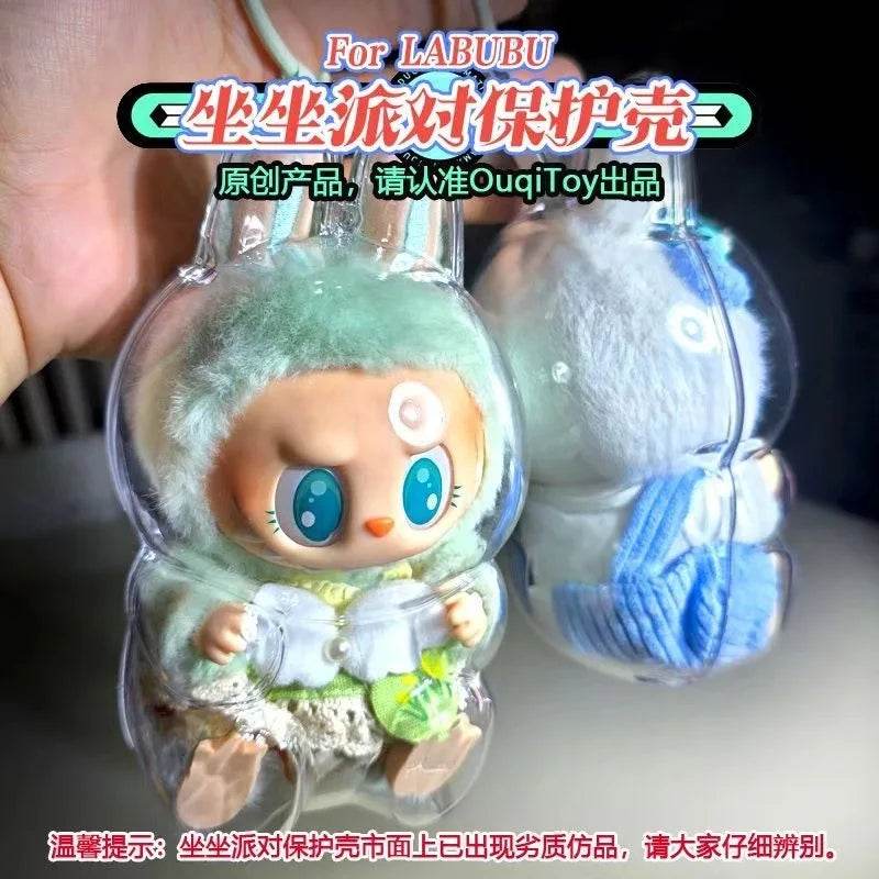 V1 V2 Labubu Protective Cover Transparent Dust Shell Case - ToylandEU