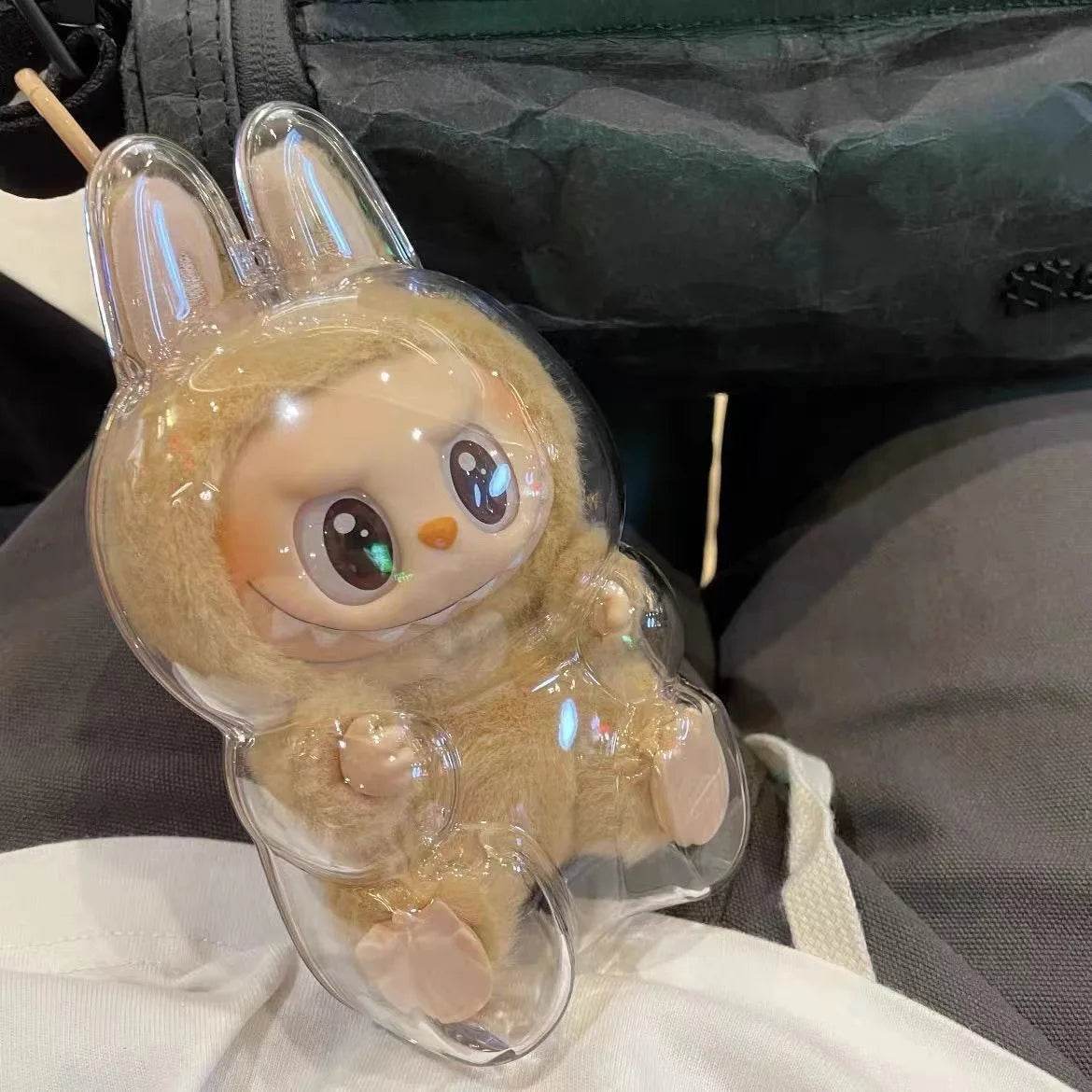 V1 V2 Labubu Protective Cover Transparent Dust Shell Case - ToylandEU