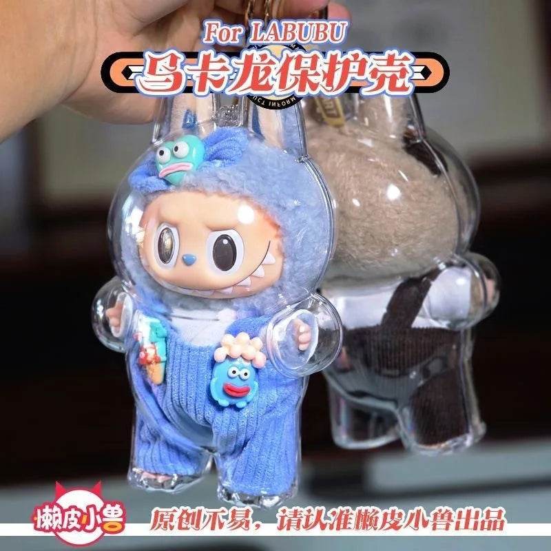 V1 V2 Labubu Protective Cover Transparent Dust Shell Case - ToylandEU