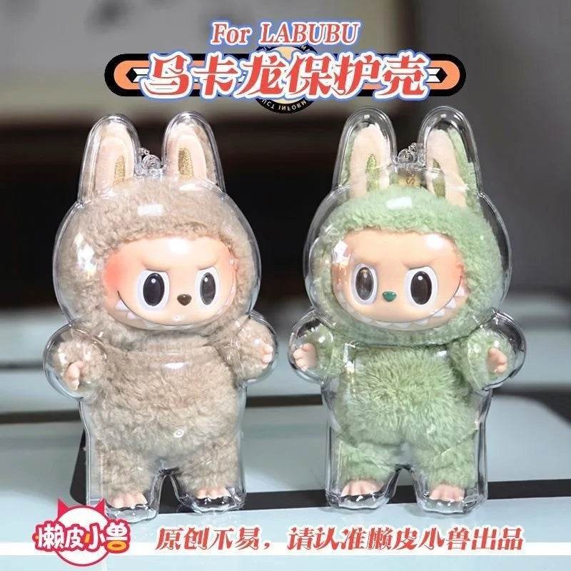 V1 V2 Labubu Protective Cover Transparent Dust Shell Case - ToylandEU