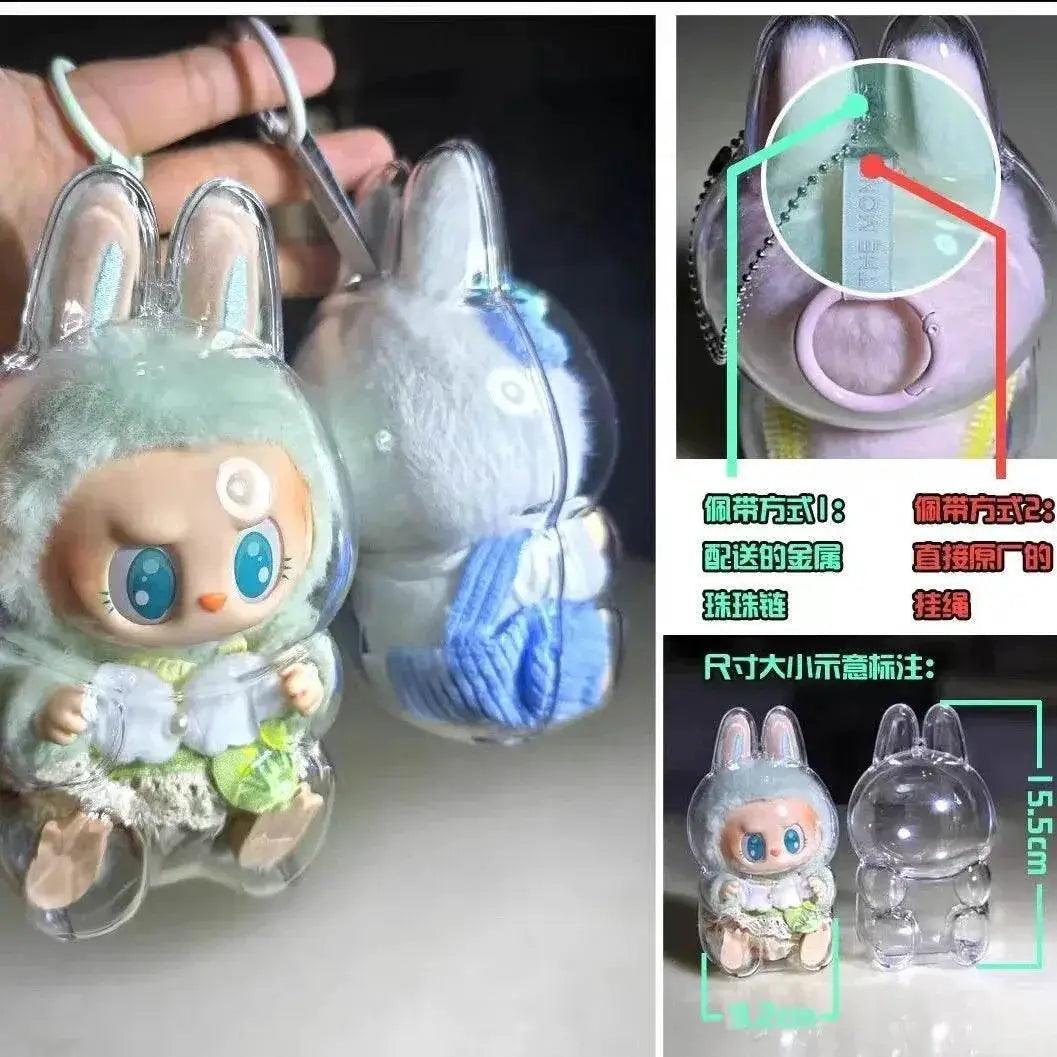  V1 V2 Labubu Protective Cover Transparent Shell Case -  ToylandEU™