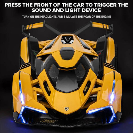 V12 Vision Gran Turismo 1/32 Diecast Car with Sound & Light Effects - ToylandEU