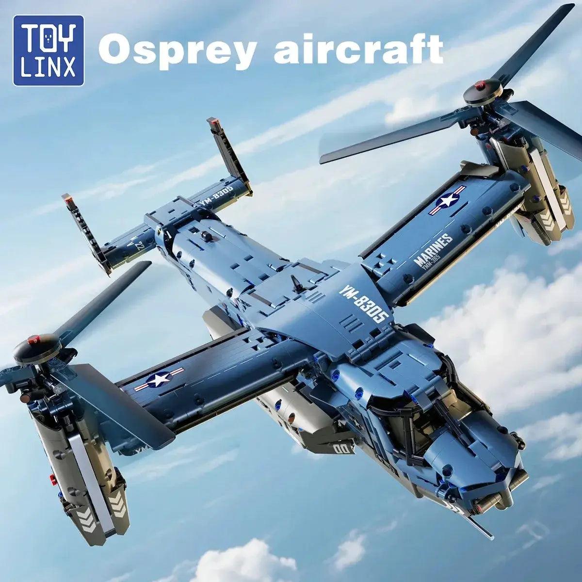  V22 Osprey Tiltrotor Building Blocks High Fidelity -  ToylandEU™