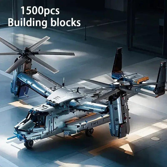  V22 Tiltrotor Building Blocks Set Lego Compatible Kids -  ToylandEU™