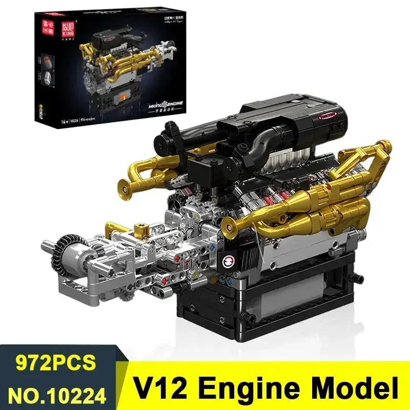  V8 V12 Engine Model Kit For STEM Education Hands On -  ToylandEU™