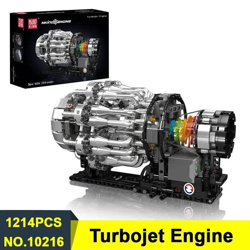 V8 V12 Engine Model Kit for STEM Education and Builds - ToylandEU