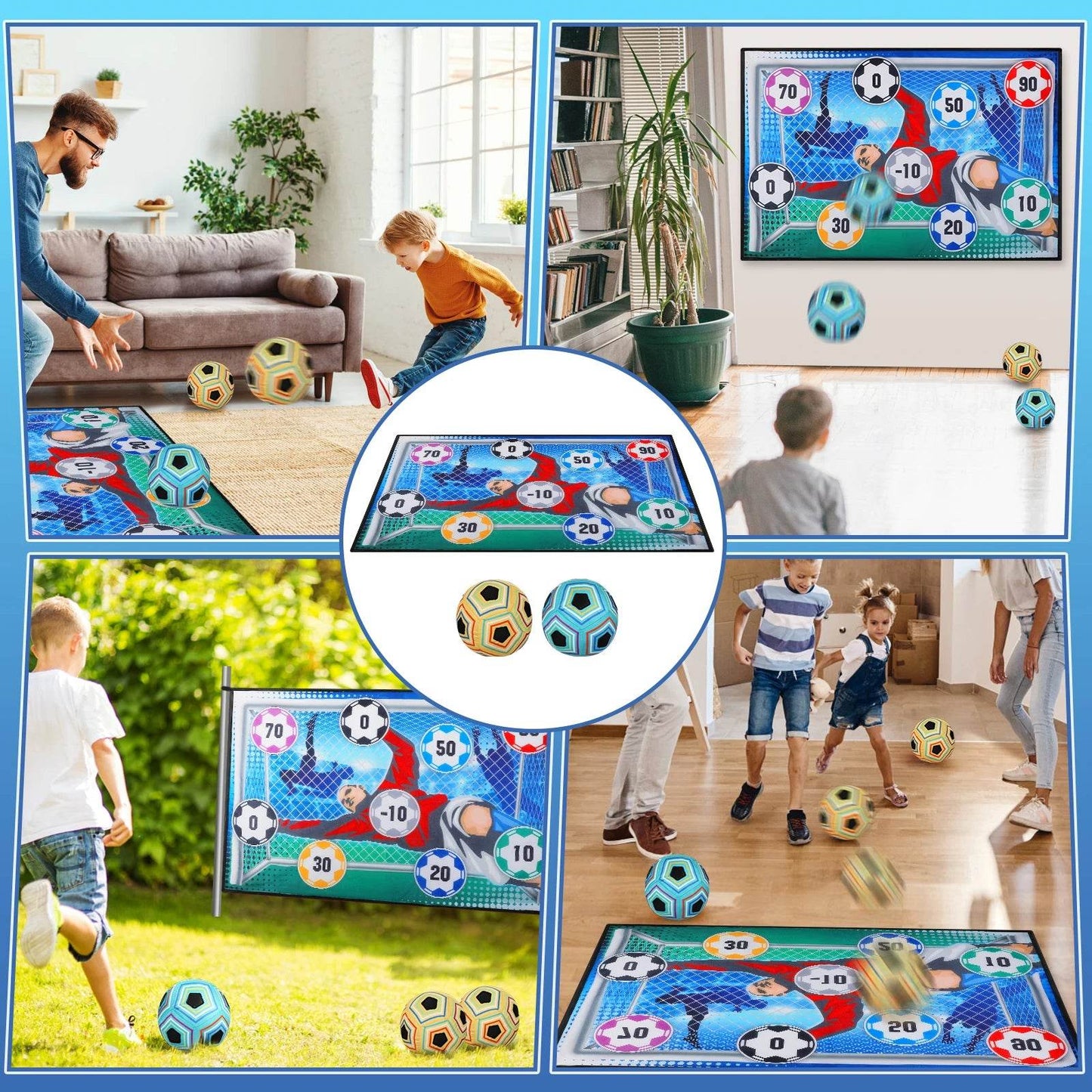 VATOS Football Ball Game Set for Kids Indoor Outdoor Soccer - ToylandEU