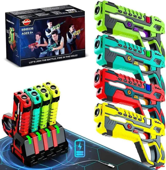  VATOS Laser Tag Battle Game Gun Set For Kids Fun -  ToylandEU™