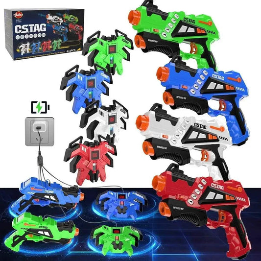  VATOS Rechargeable Laser Tag Guns 4 Sets for Fun Battles -  ToylandEU™