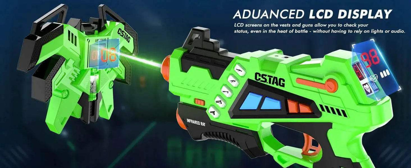  VATOS Rechargeable Laser Tag Guns 4 Sets for Fun Battles -  ToylandEU™