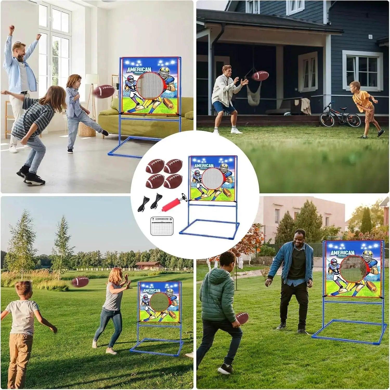  VATOS Rugby US Football Toss Target Games Indoor Outdoor Toy -  ToylandEU™