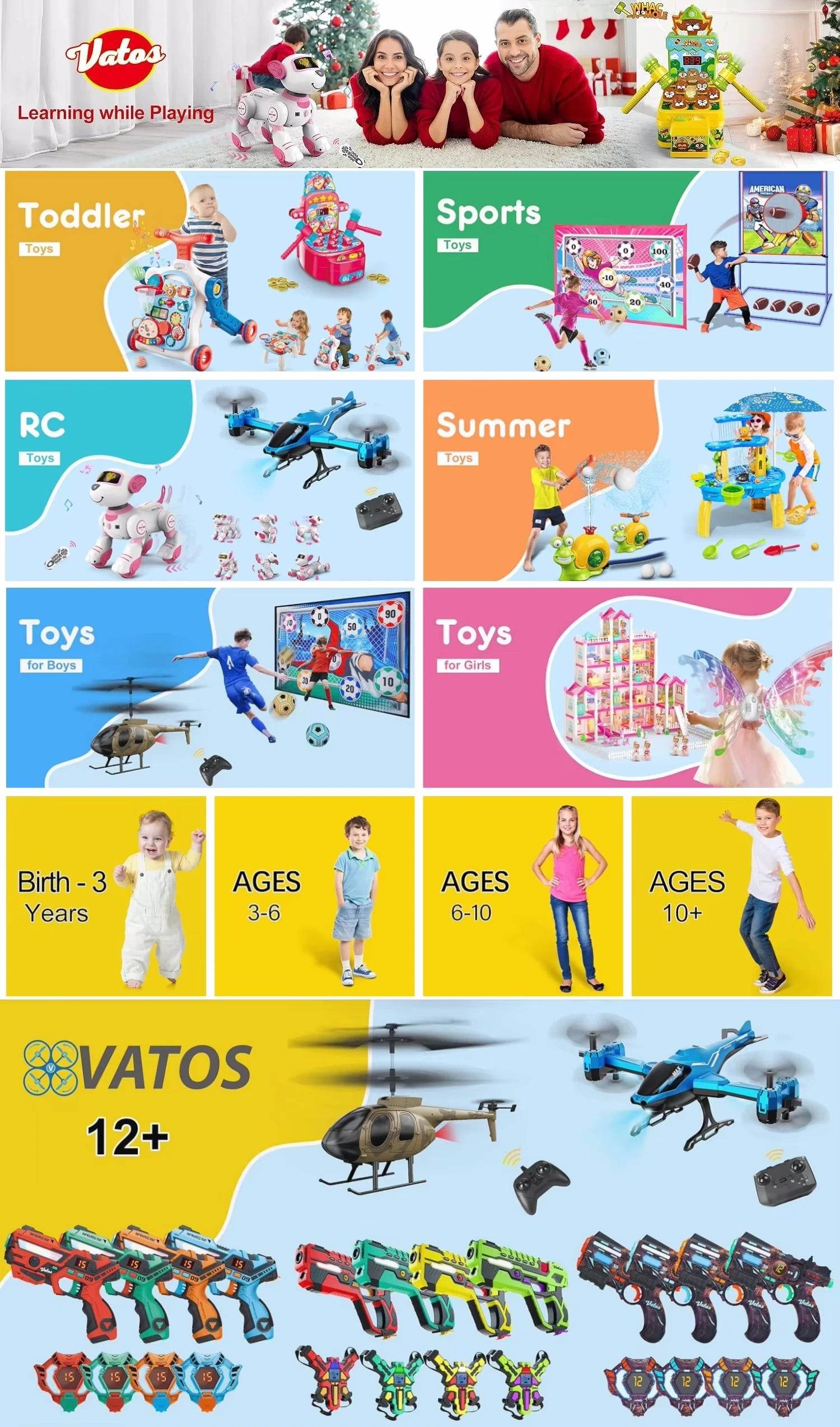 VATOS Rugby US Football Toss Target Games Indoor Outdoor Toy - ToylandEU