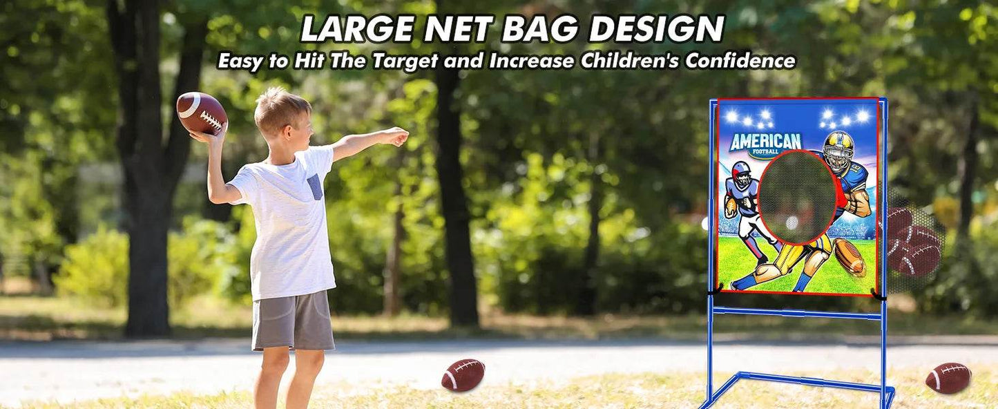 VATOS Rugby US Football Toss Target Games Indoor Outdoor Toy - ToylandEU