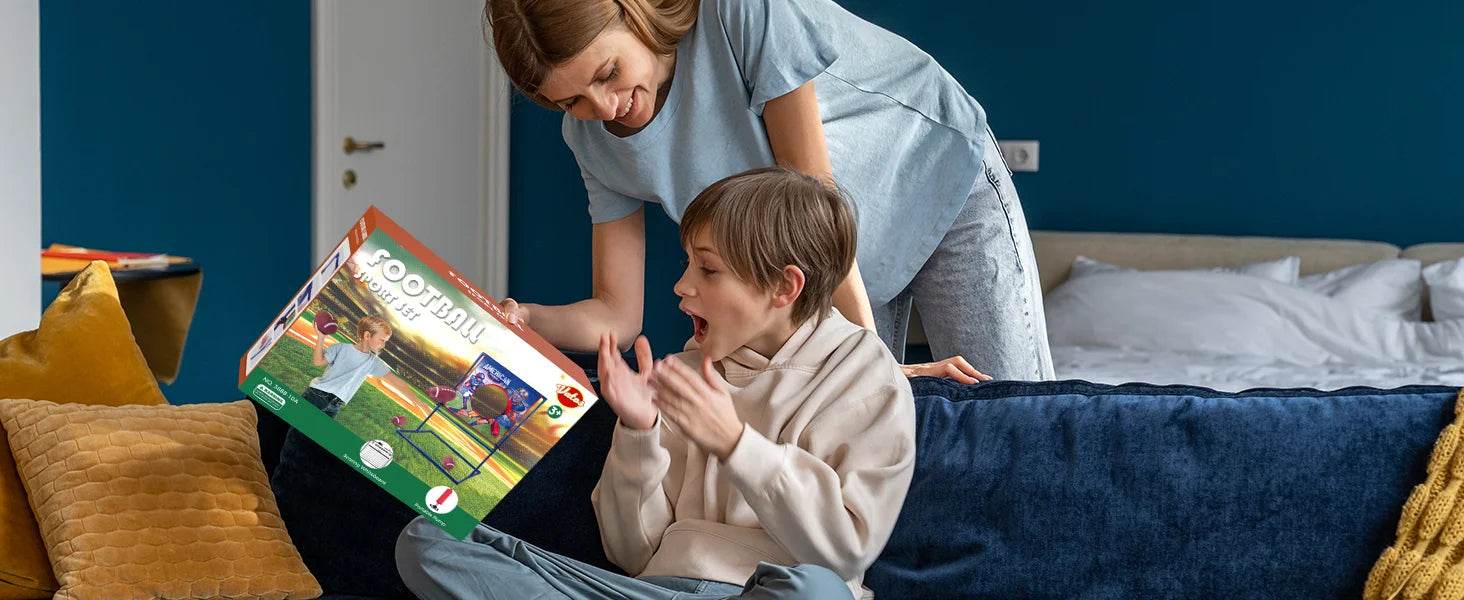 VATOS Rugby US Football Toss Target Games Indoor Outdoor Toy - ToylandEU