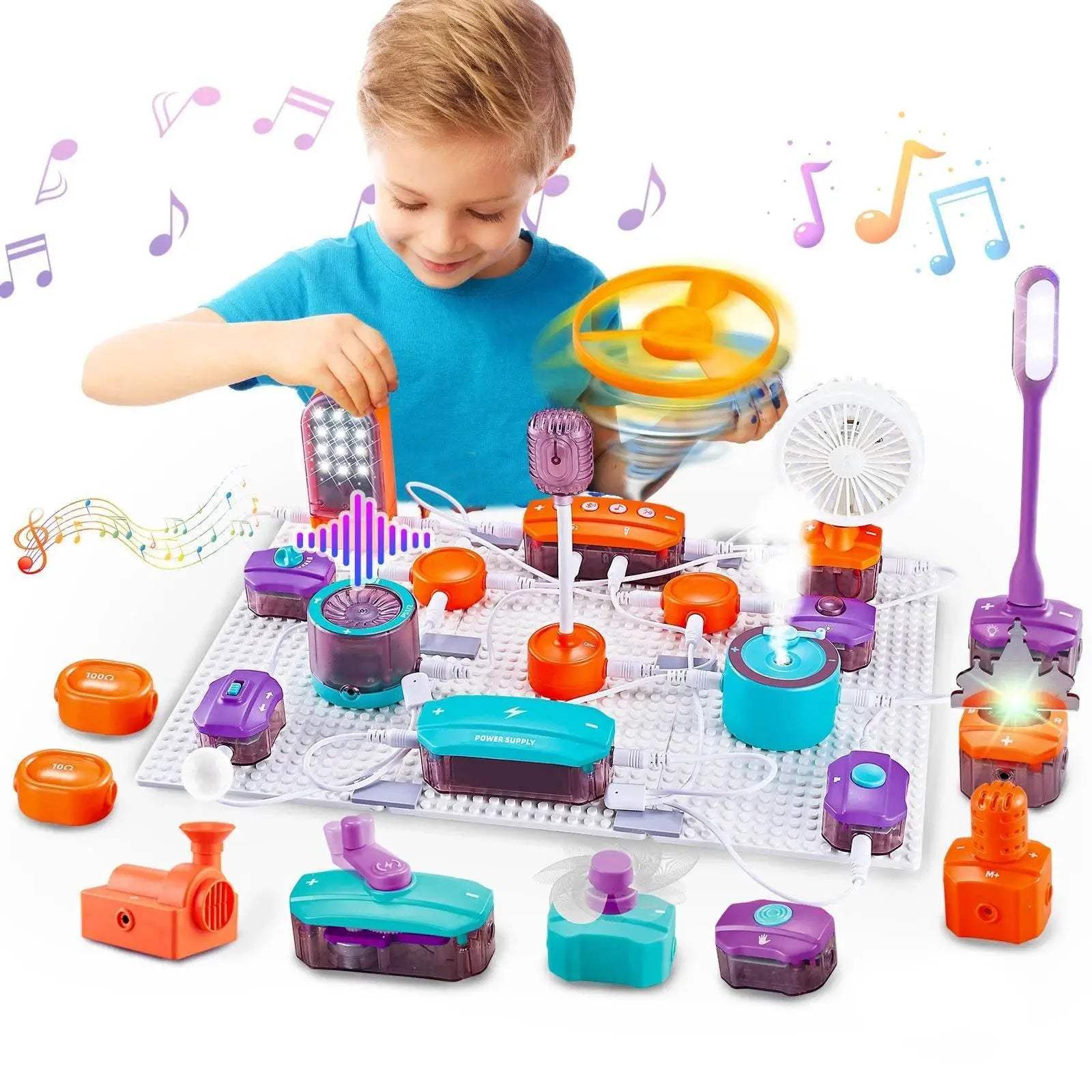 VATOS Science Circuit for Kids DIY Electronics Kit 150+ Projects - ToylandEU