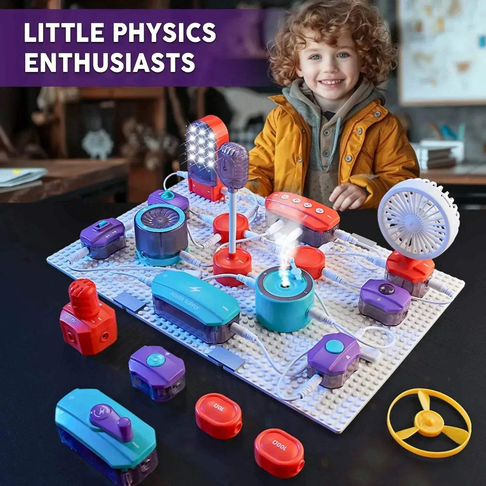 VATOS Science Circuit for Kids DIY Electronics Kit 150+ Projects - ToylandEU