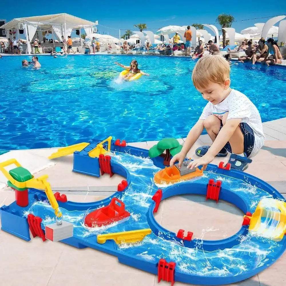 VATOS Summer Splash Bonanza: Ultimate 39-Piece Water Park Set for Kids' Outdoor Play - ToylandEU