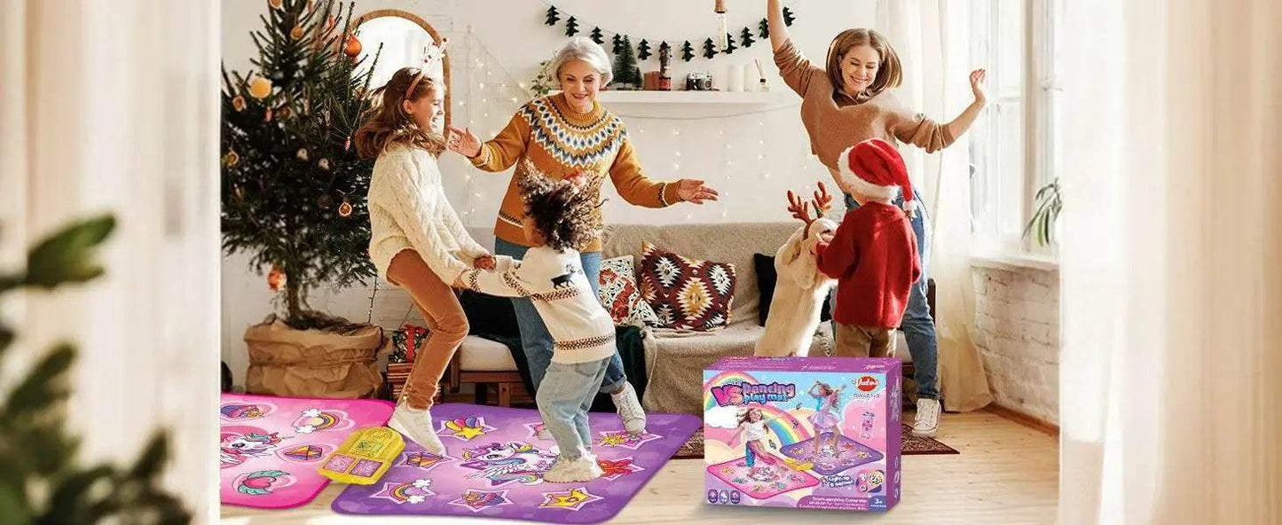  VATOS Unicorn Dance Mat x2 Toys for Girls Fun Play Mat -  ToylandEU™