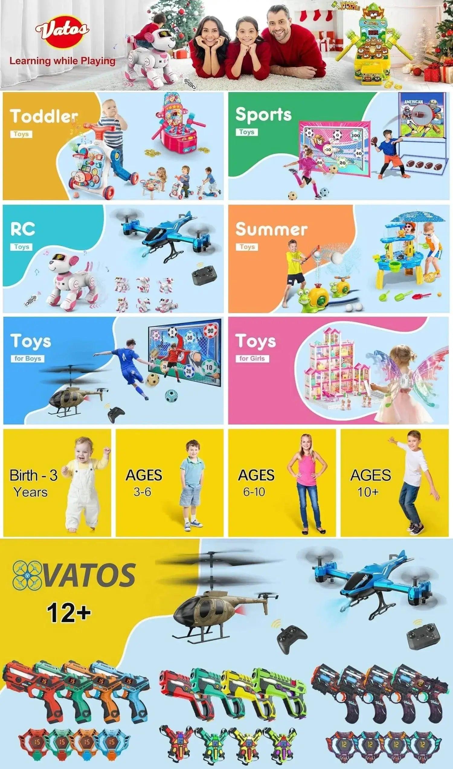 VATOS Upgrade Data Sync Laser Tag Game Set for Kids -  ToylandEU™
