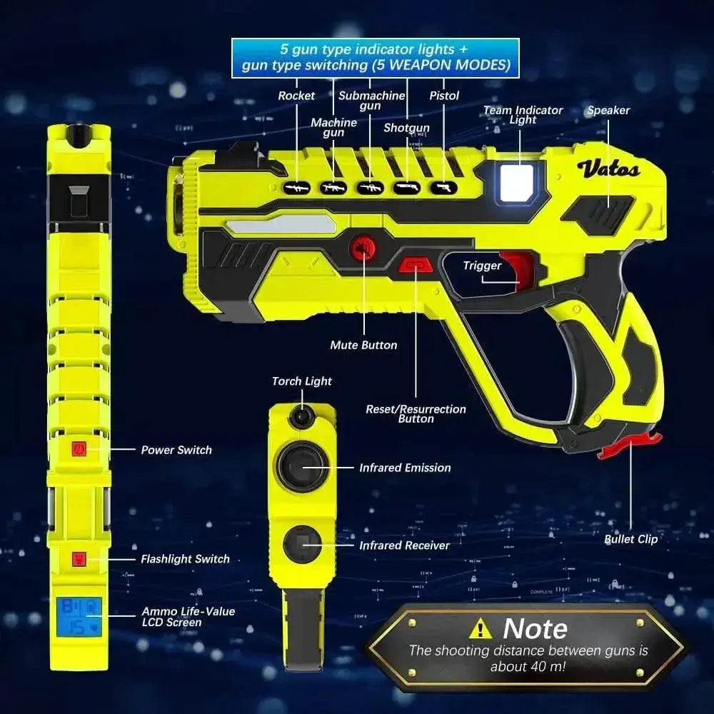  VATOS Upgrade Data Sync Laser Tag Game Set for Kids -  ToylandEU™