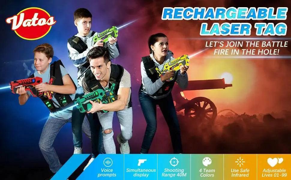  VATOS Upgrade Data Sync Laser Tag Game Set for Kids -  ToylandEU™