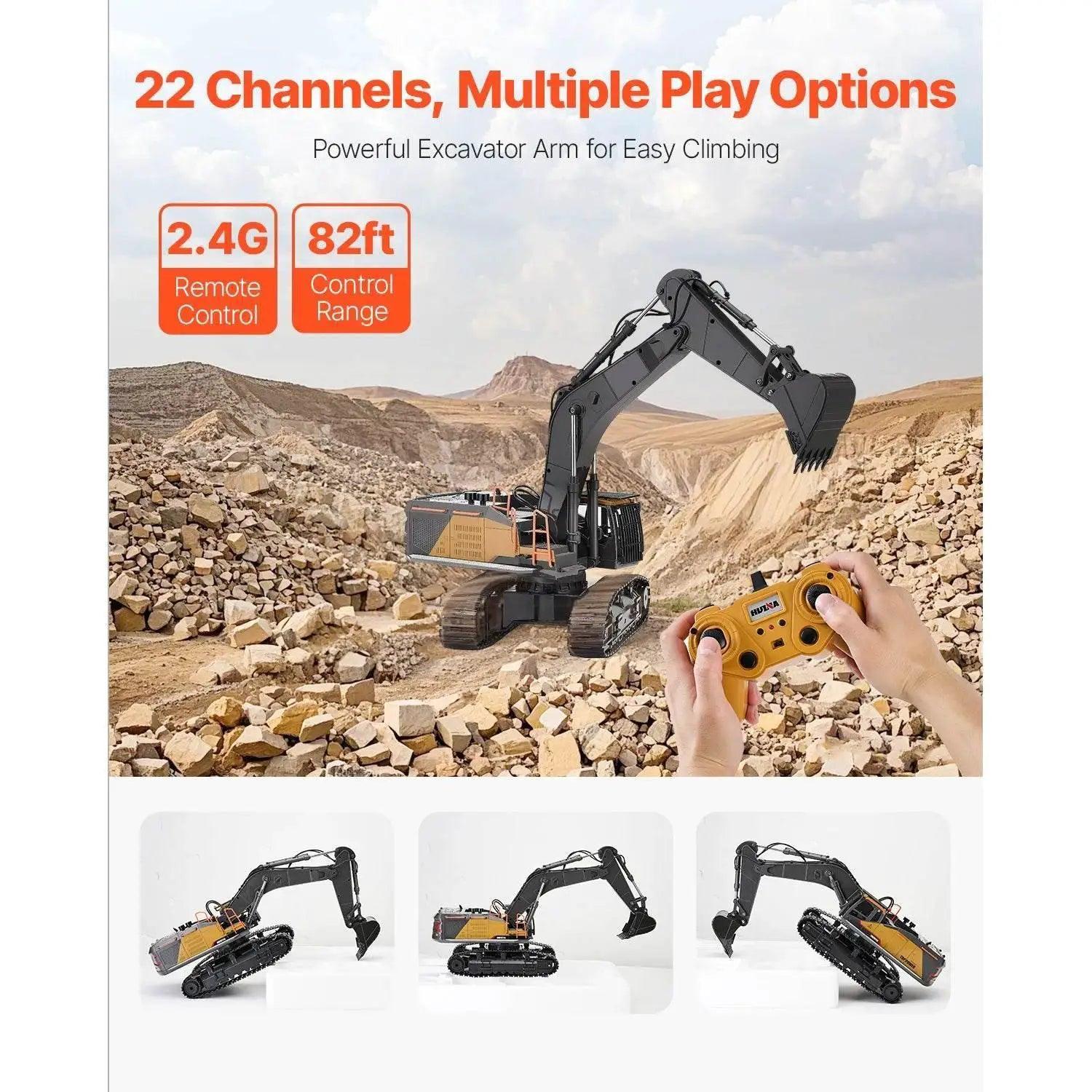  VEVOR 1:14 RC Excavator Toy for Kids Birthday Gifts -  ToylandEU™