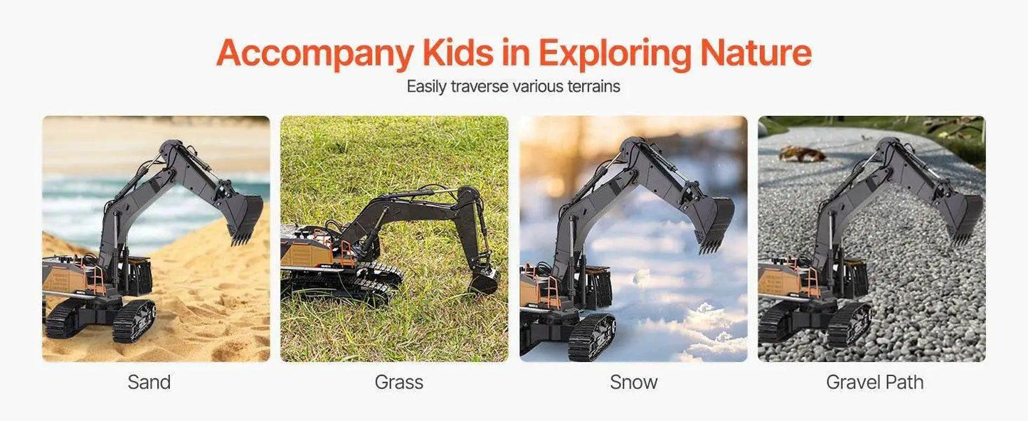  VEVOR 1:14 RC Excavator Toy for Kids Birthday Gifts -  ToylandEU™