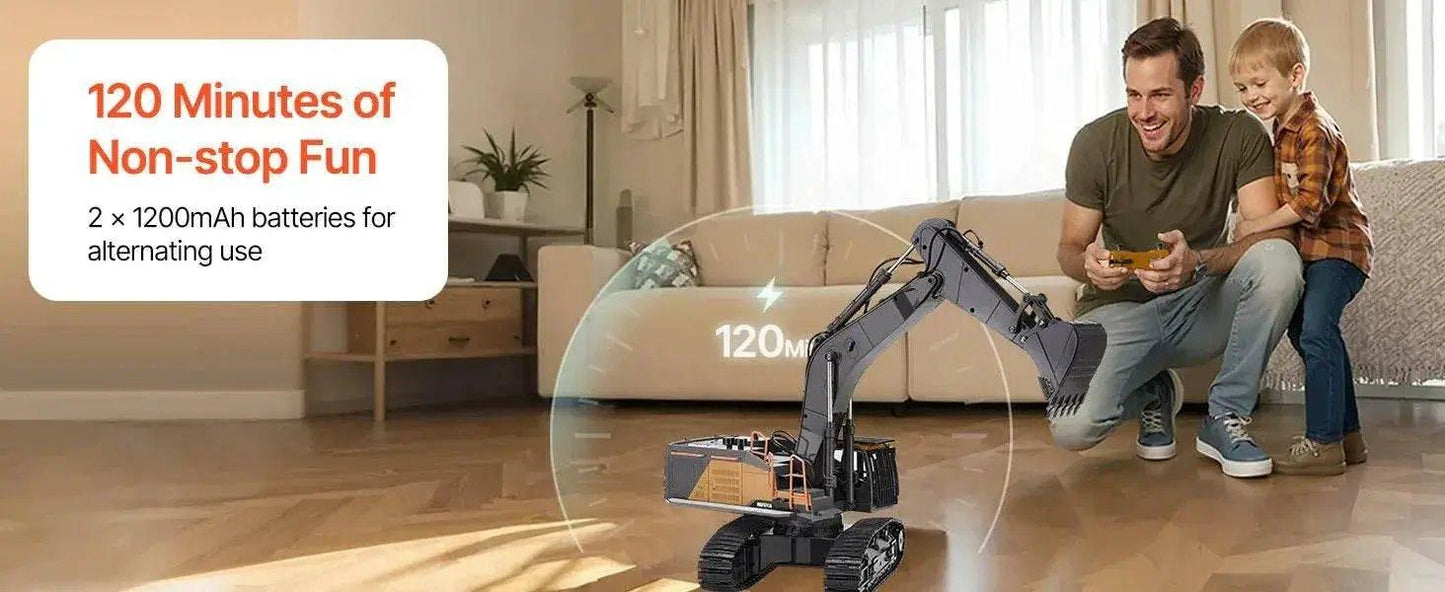  VEVOR 1:14 RC Excavator Toy for Kids Birthday Gifts -  ToylandEU™