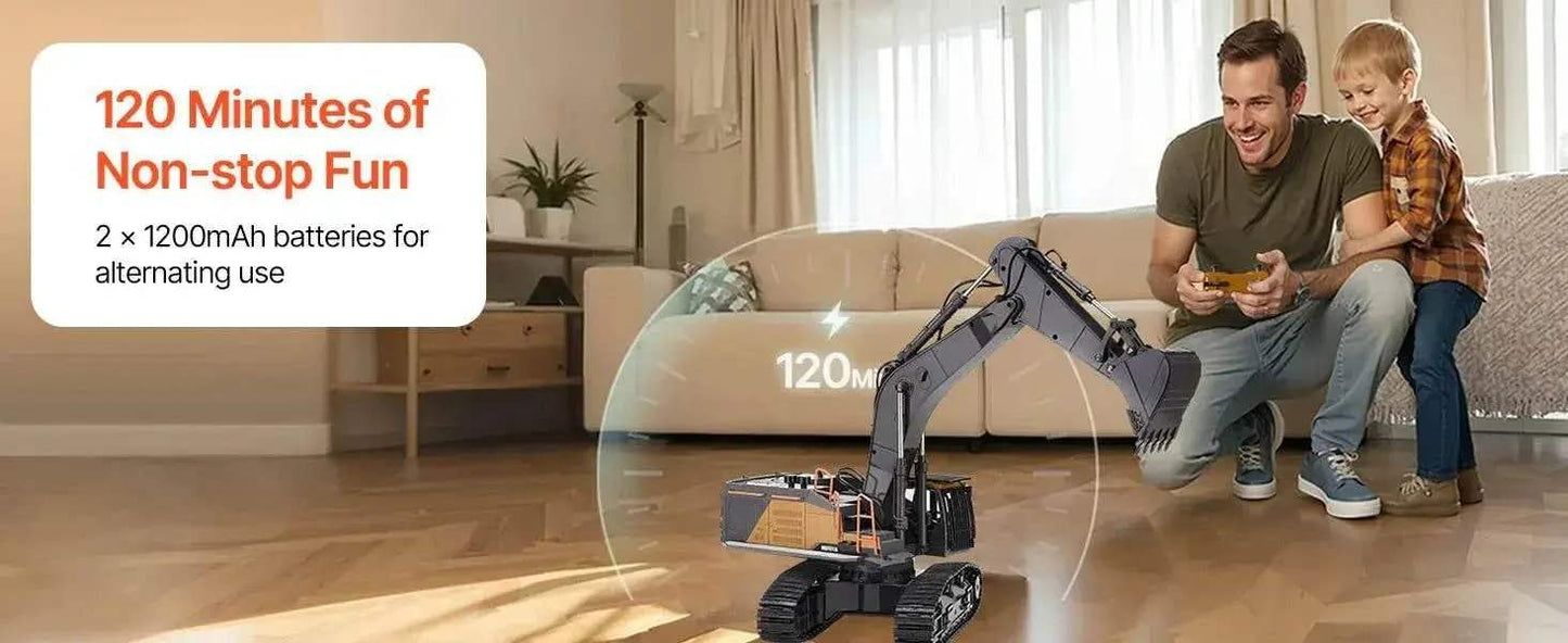  VEVOR 1:14 RC Excavator Toy for Kids Birthday Gifts -  ToylandEU™