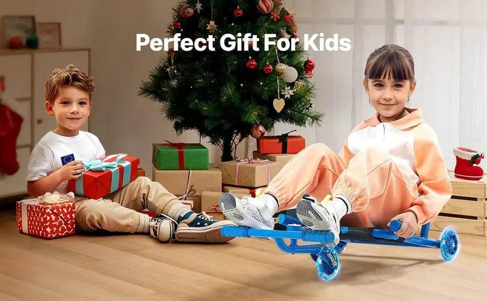  VEVOR 132lbs Ride on Scooter for Kids Zig-Zag Motion -  ToylandEU™