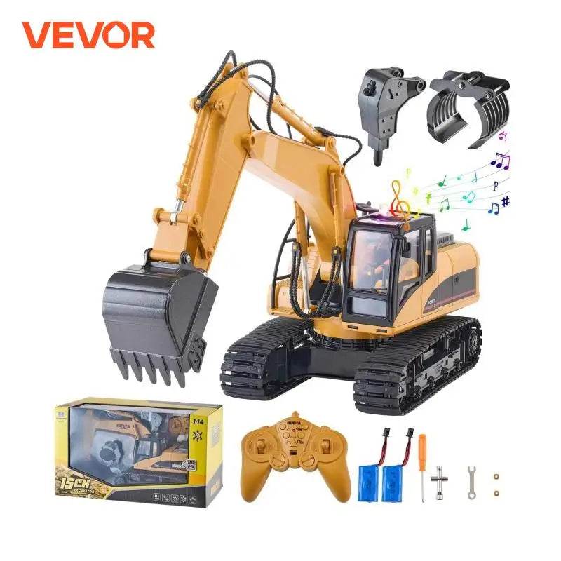 VEVOR 2.4G Remote Control Excavator Dump Truck Toy 3 in 1 - ToylandEU