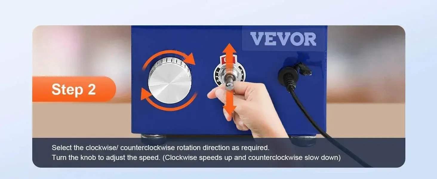 VEVOR 2.6in / 3.9in Mini Pottery Wheel 2 Turntables Machine - ToylandEU