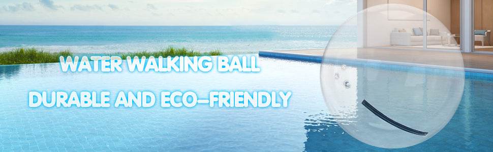 VEVOR 2M Water Walking Ball with Air Blower Pump Inflatable PVC Zorb Ball Waterproof for Amusement Park and Swimming Pool - ToylandEU