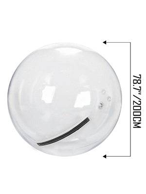 VEVOR 2M Water Walking Ball with Air Blower Pump Inflatable PVC Zorb Ball Waterproof for Amusement Park and Swimming Pool - ToylandEU