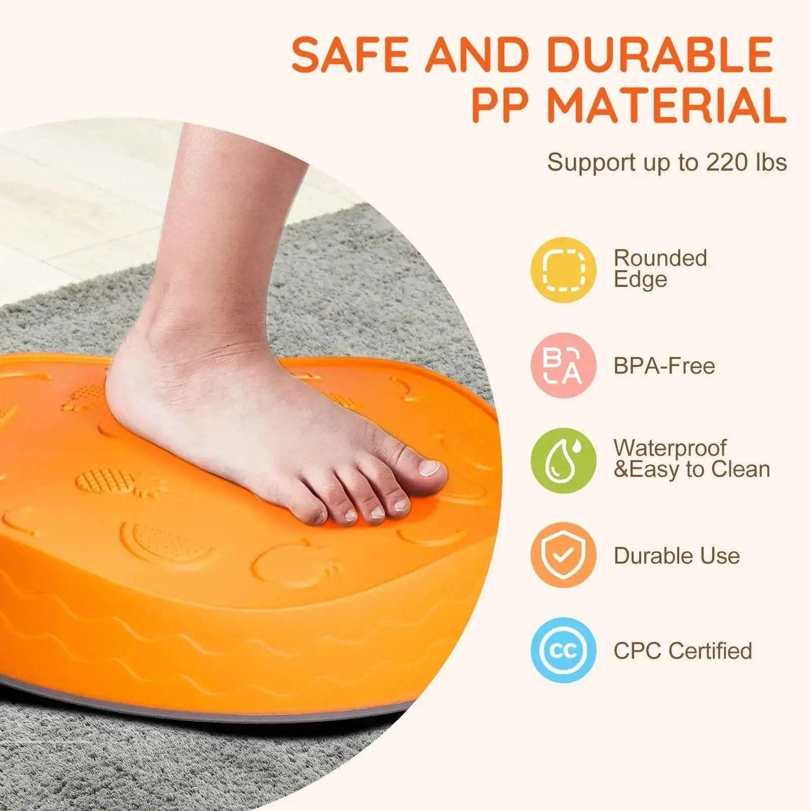 VEVOR 5PCS Balance Stepping Stones Montessori Toys for Kids - ToylandEU