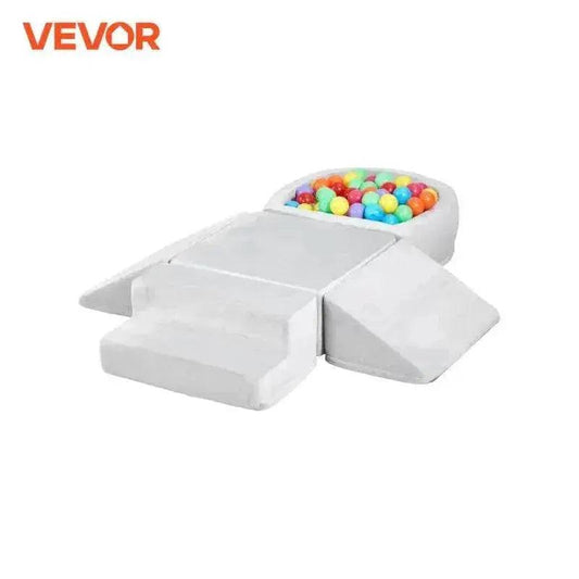  VEVOR 5 Piece Baby Foam Climbing Blocks Toys with Ball Pit Kids Indoor Climb and Crawl Activity Playset for Toddlers Crawling -  ToylandEU™